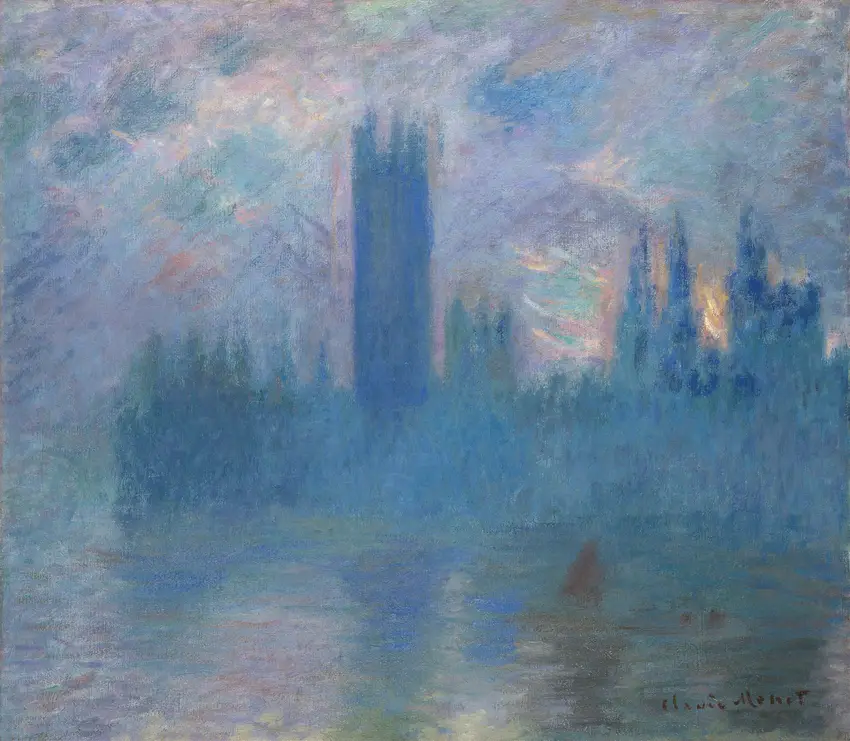 Houses of Parliament, London (1900)
